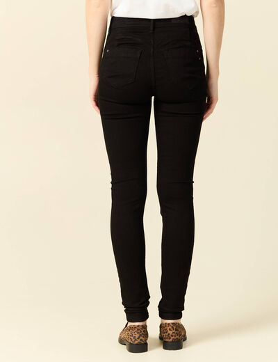Jeans Marylin - skinny push up denim noir femme