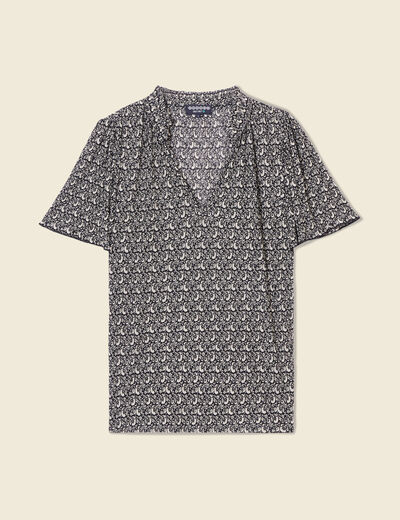 T-shirt éco-responsable noir femme