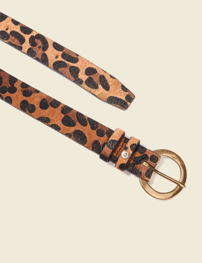 Ceinture terracotta femme