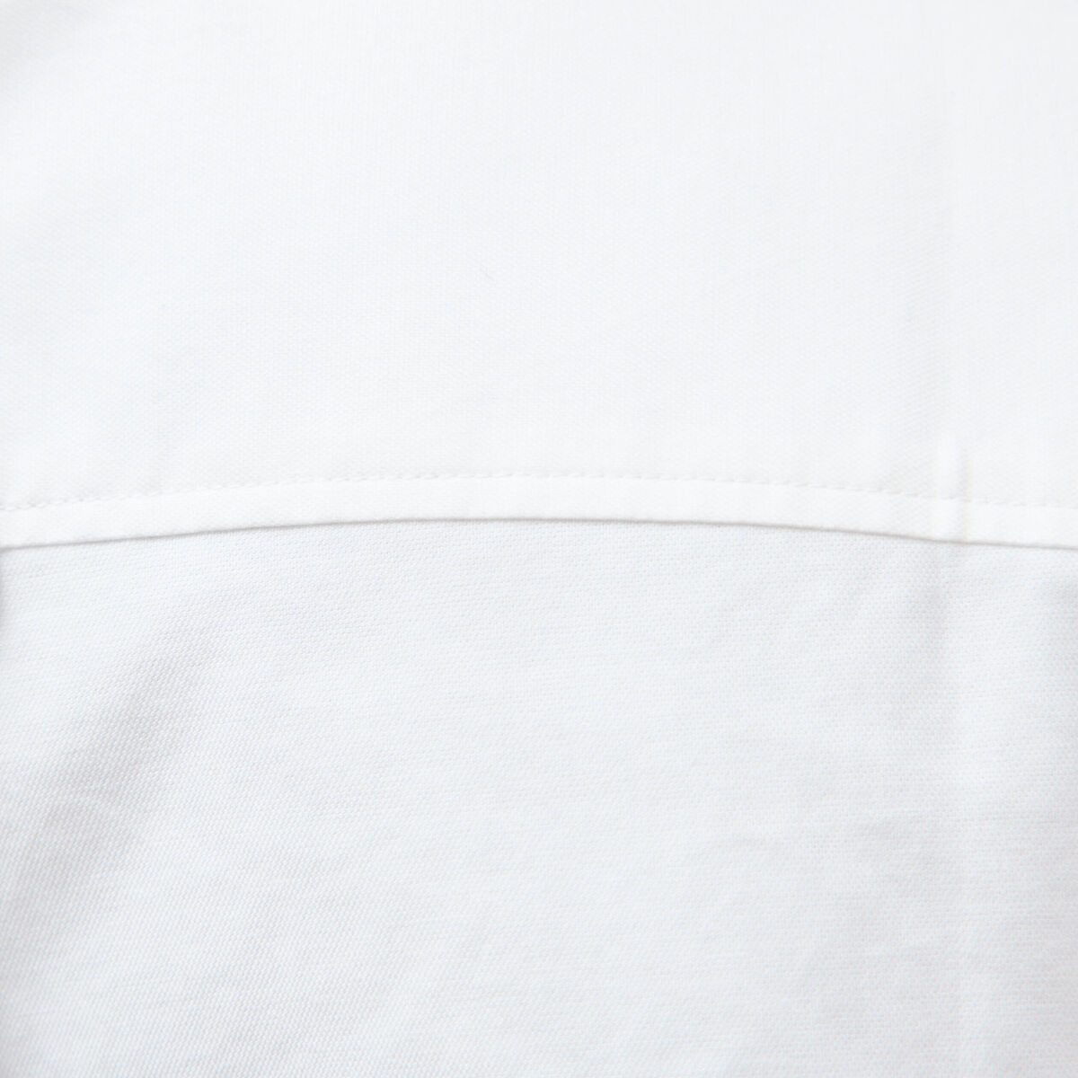 Chemise manches longues col am&eacute;ricain blanc homme