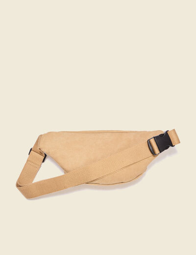Sac banane beige homme