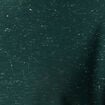 Sweat &agrave; capuche manches longues vert fonc&eacute; femme