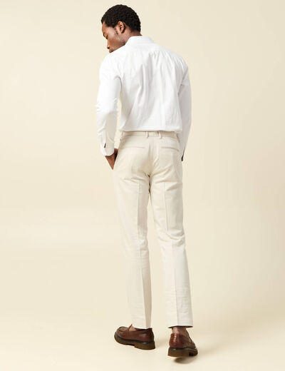 Pantalon chino sable homme