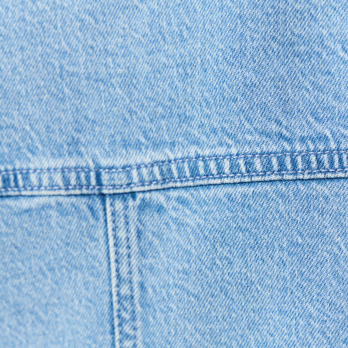 Blouson boutonné en jean denim used femme