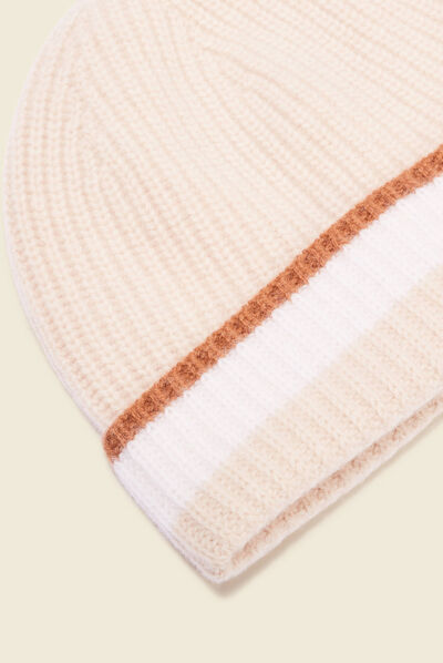 Bonnet bleu marine homme