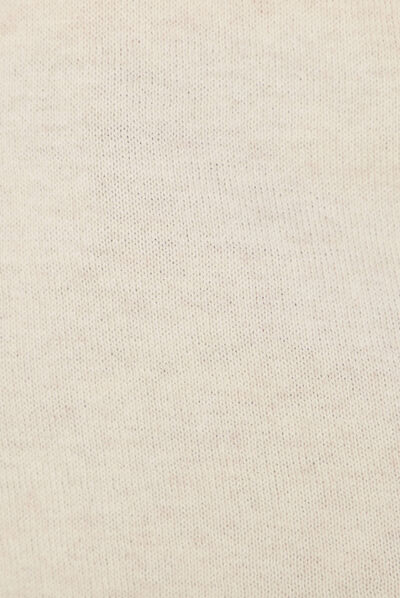 Pull à manches longues creme femme