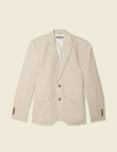 Veste blazer cintré gris homme