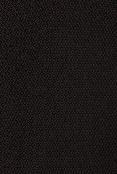 Pull col en V éco-responsable noir homme
