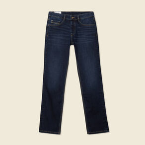 Jeans éco-responsable regular denim brut homme