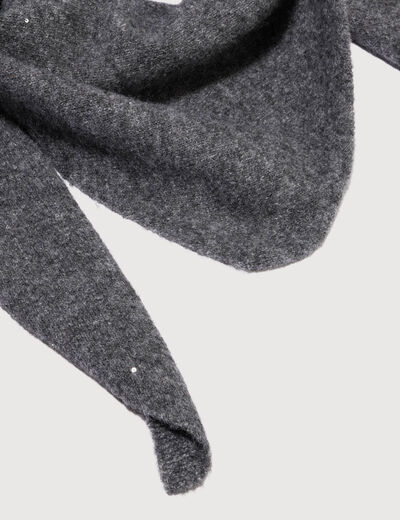 &Eacute;charpe gris clair femme