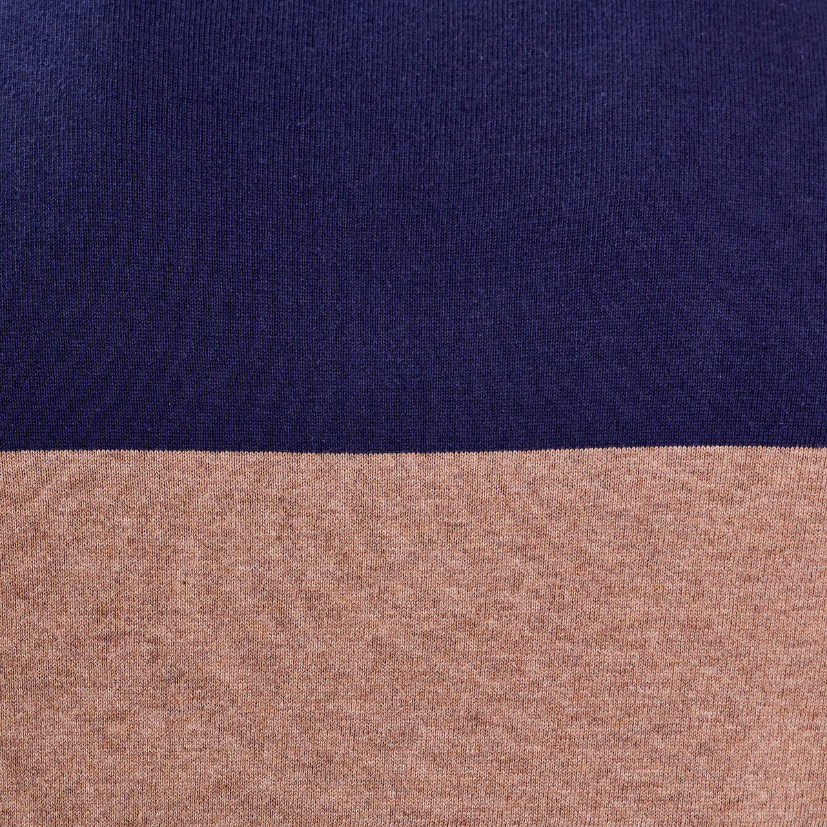 Pull manches longues beige homme