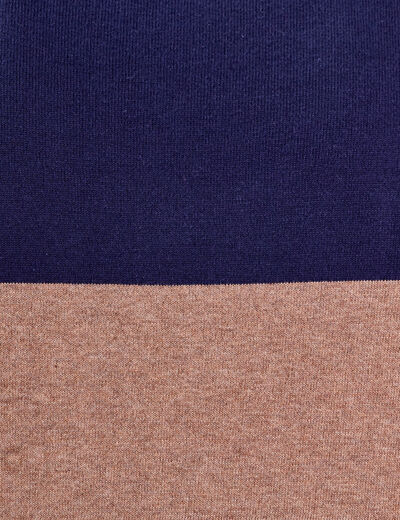 Pull manches longues beige homme
