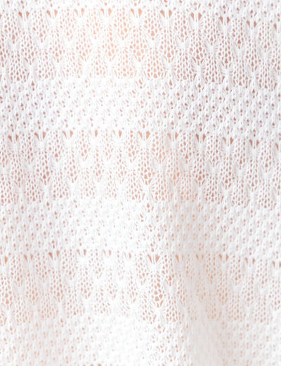 T-shirt manches courtes blanc femme