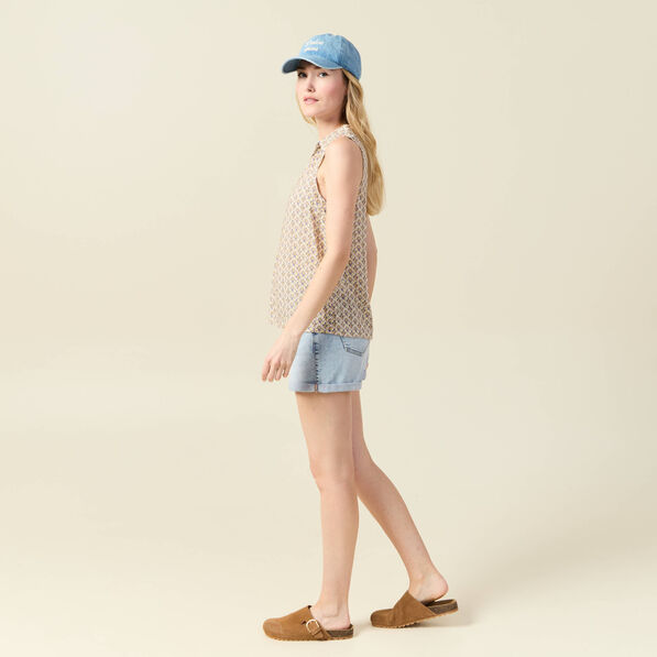 blouse sans manches blanc femme Blouse sans manches blanc femme