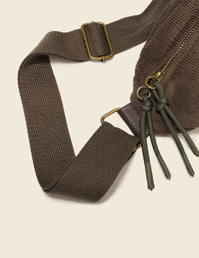 Accessoire en coton avec doublure taupe homme
