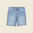 Bermuda éco-responsable denim bleach homme