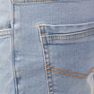 Jeans slim éco-responsable denim bleach homme