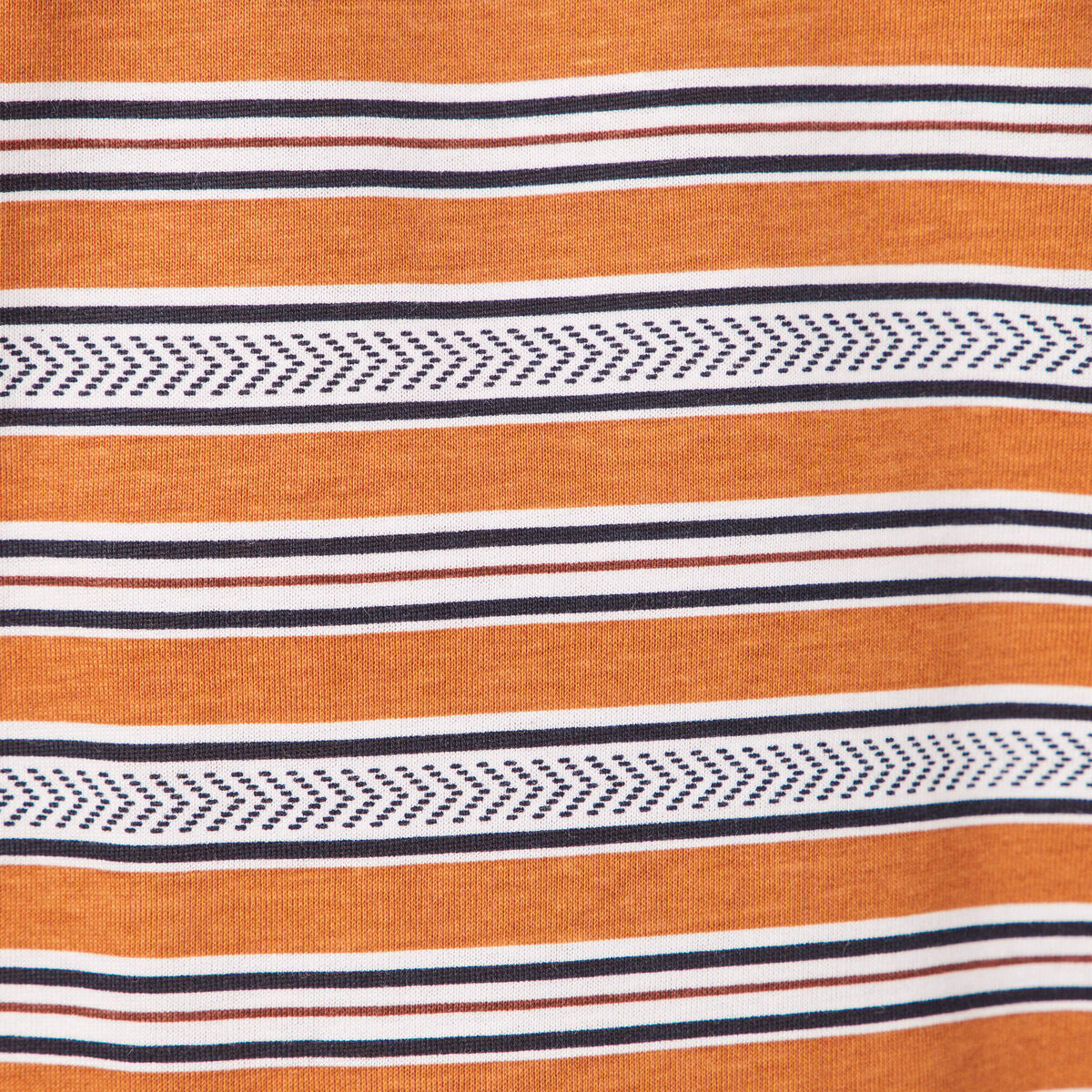 T-shirt manches courtes marron clair homme
