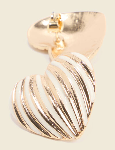 Boucles d'oreilles couleur or femme