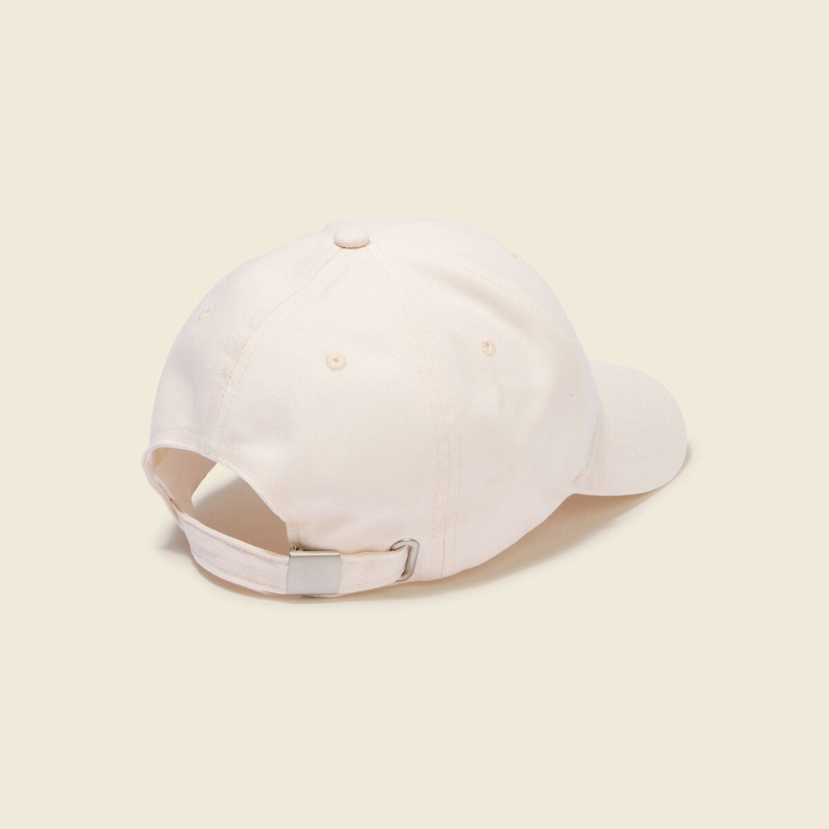 Casquette en coton ecru homme