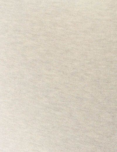 T-shirt manches longues avec laine gris clair femme