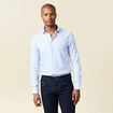 Chemise manches longues bleu ciel homme