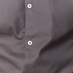 Chemise éco-responsable gris foncé homme