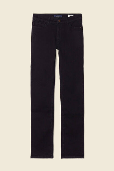 Jeans Fanny - regular denim noir femme