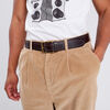 Ceinture en cuir marron homme