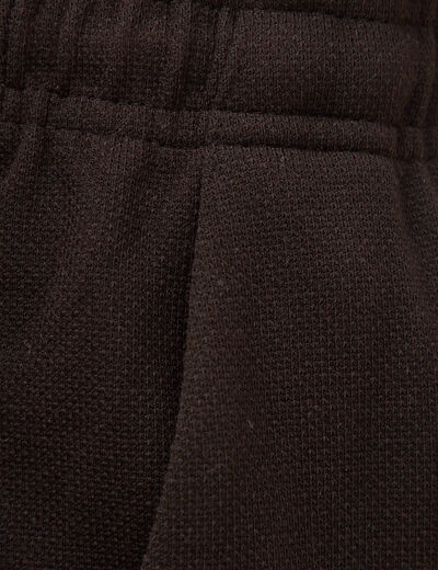 Pantalon chino jogger marron homme