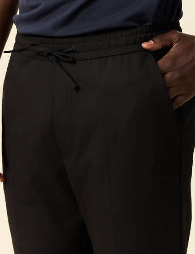 Pantalon jogger noir homme