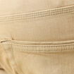 Jeans straight longueur 34 denim beige homme