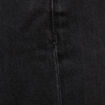 Jeans loose en coton denim gris femme