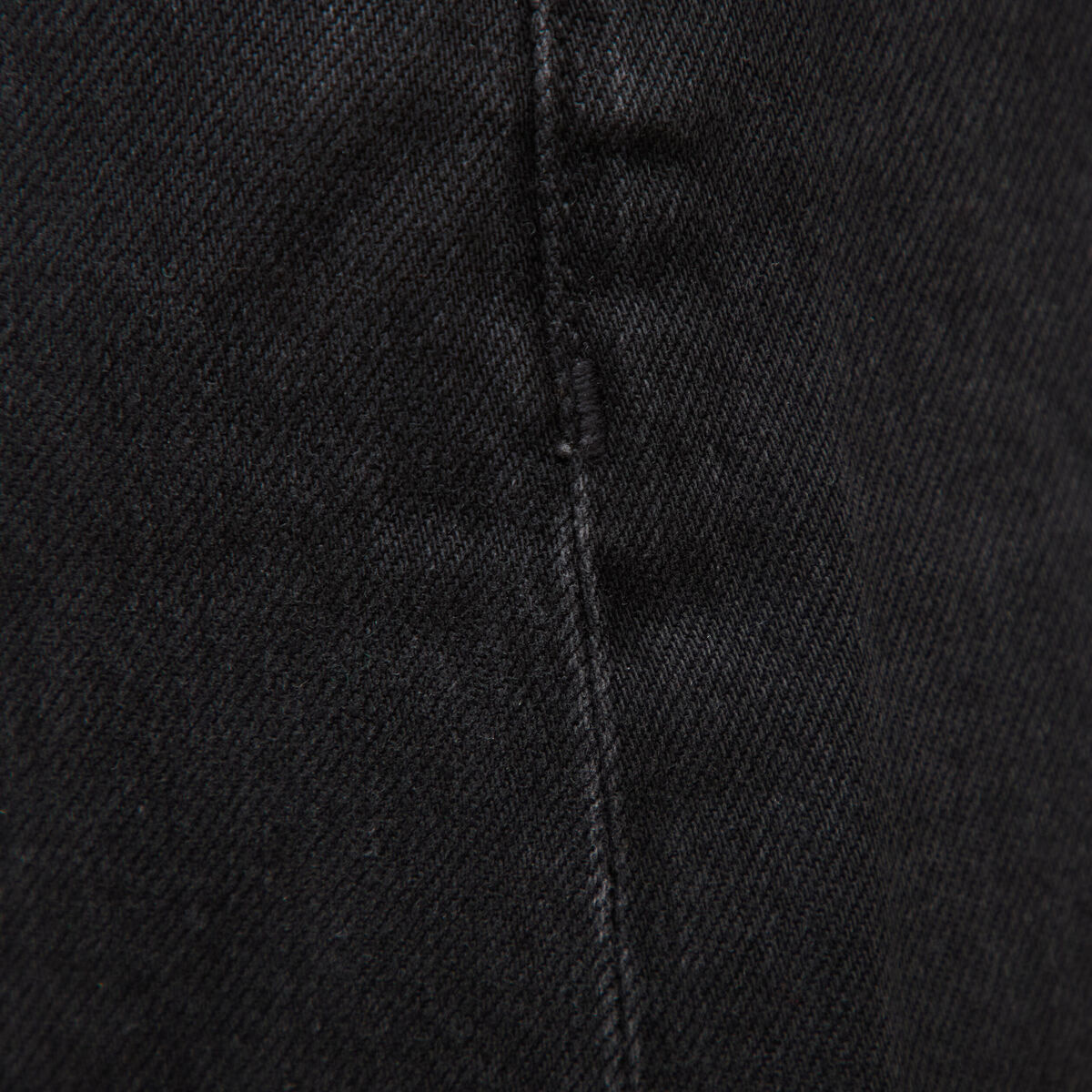 Jeans loose en coton denim gris femme