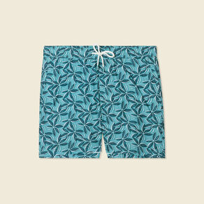 Short de bain bleu pétrole homme