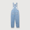 Salopette en jean denim stone femme