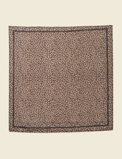 Foulard noir femme