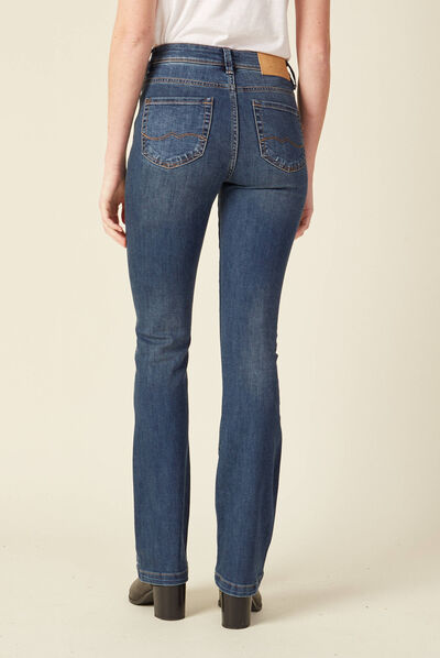 Jeans Yoko - bootcut denim stone femme