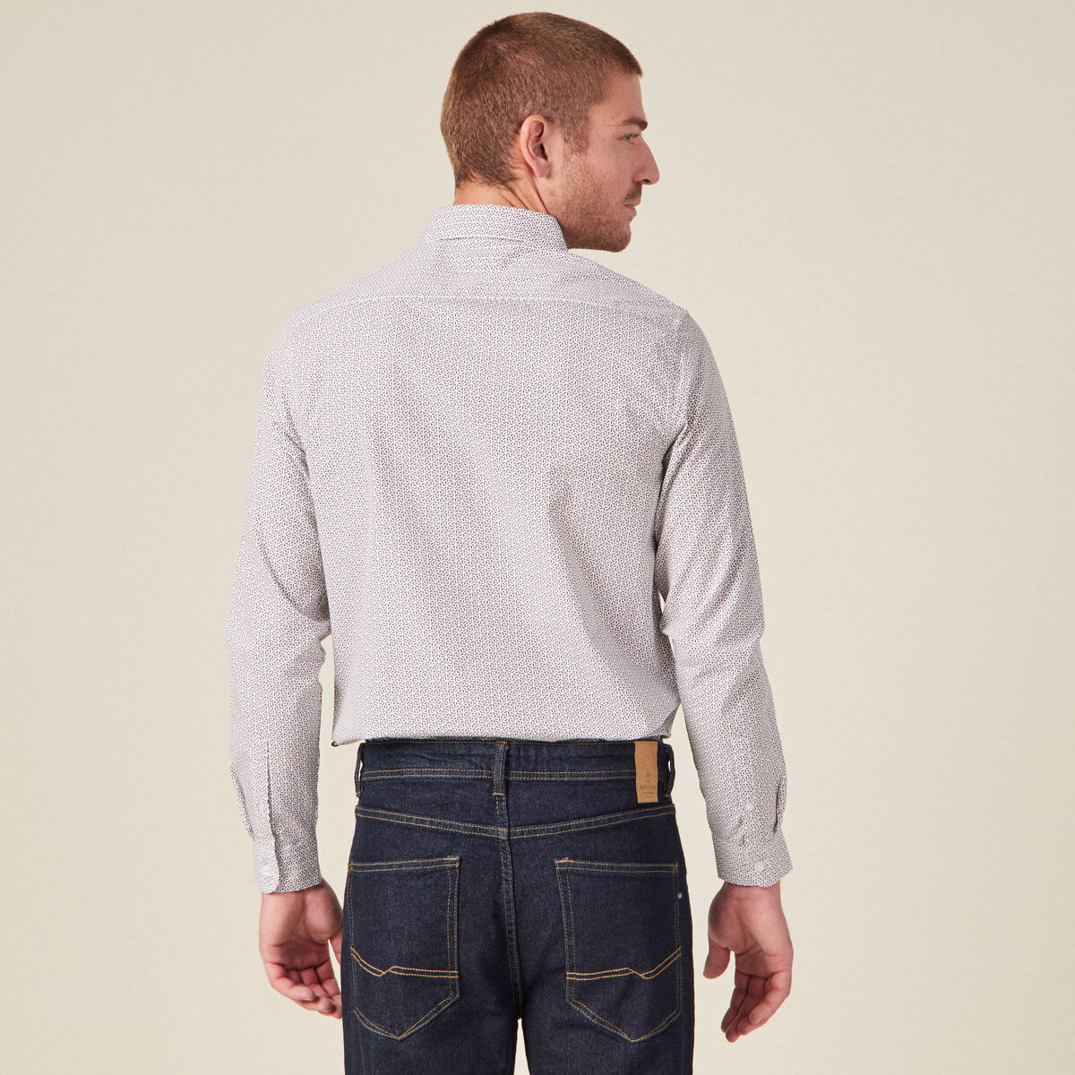 Chemise blanc homme