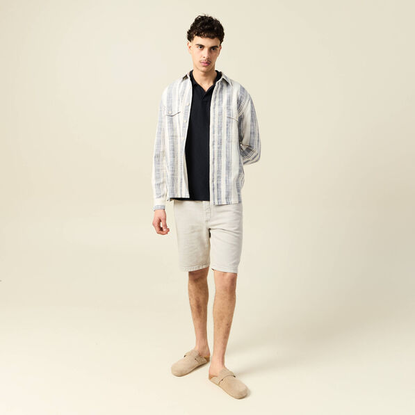 Polo manches courtes noir homme