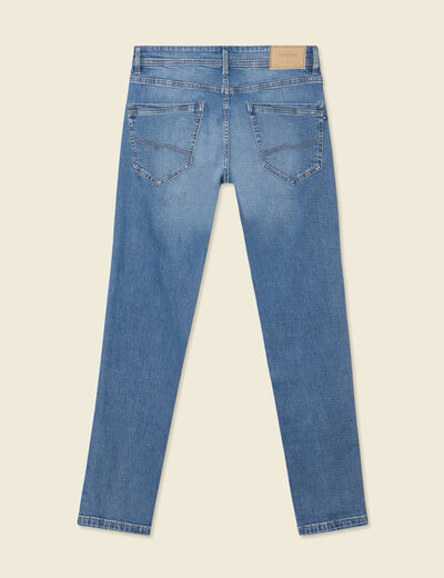 Jeans slim longueur 32 denim stone homme
