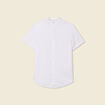 Chemise manches courtes blanc homme