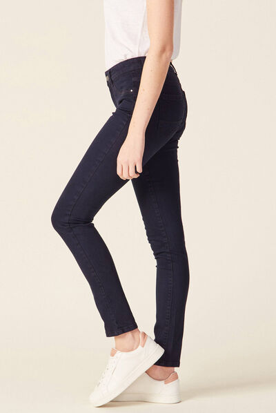 Jeans Lou - jegging denim brut femme