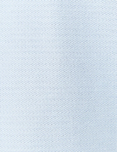 Polo cintr&eacute; manches courtes bleu gris homme