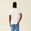 T-shirt manches courtes beige homme