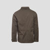 Veste droite boutonnee vert kaki homme