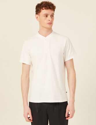 T-shirt éco-responsable ecru homme
