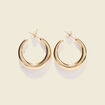 Boucles d'oreilles couleur or femme