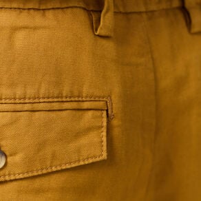 bermuda droite a coulisse camel homme Bermuda droite à coulisse camel homme