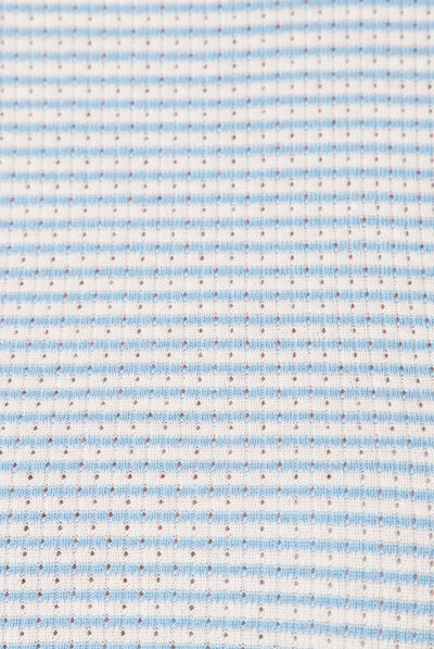 T-shirt manches courtes bleu clair femme